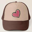 Recherche de rose de coeur casquettes Mignon