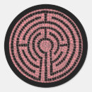 Recherche de labyrinthe autocollants Méditation