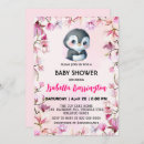 Recherche de pingouin mignon invitations Aquarelle