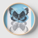 Recherche de papillon bleu horloges Faune