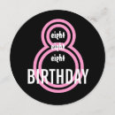 Recherche de pink and black invitations Moderne