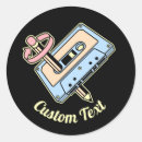 Recherche de audio autocollants Rétro