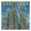Recherche de barcelone de voyage posters Espagnol