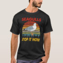 Recherche de mouettes tshirts Survol