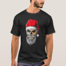 Recherche de pirate le père noël tshirts Crâne