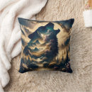 Recherche de hurlement coussins Lune