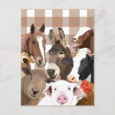 Recherche de animaux de la ferme cartes postales Poulet