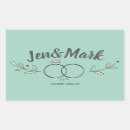 Recherche de anneaux mariage autocollants Initiales