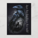 Recherche de lune de loup cartes postales Animal