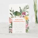 Recherche de aloha vœux cartes Aquarelle florale