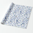 Recherche de requin blanc papier cadeau Motif