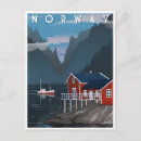 Recherche de norway travel posters Illustration