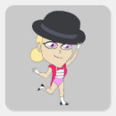 Recherche de robinet autocollants Danseuse