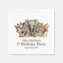 Zoek naar afrikaanse dieren servetten Olifant