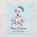 Recherche de chapeau de père noël cartes postales Aquarelle