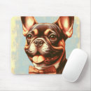 Recherche de portrait vintage tapis souris Chiot
