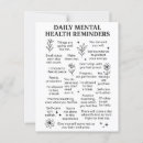 Recherche de santé mentale cartes postales Autosoin