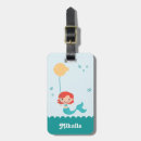 Recherche de fille de plage bagages étiquettes Pour enfants