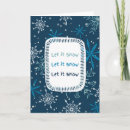 Recherche de non photo cartes fêtes annuelles Flocons de neige
