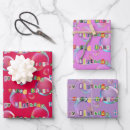 Recherche de magenta foncé papier cadeau Violet