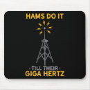 Recherche de radio amateur tapis souris Jambon