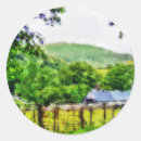 Recherche de peinture de montagne autocollants Nature