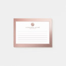 Recherche de rose gold post its Jolie