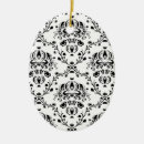 Recherche de motif noir et blanc ornements Moderne