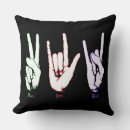 Zoek naar gebarentaal kussens Handtekens