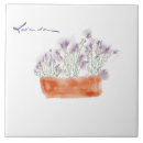 Recherche de fleurs italiennes carreaux Aquarelle