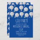 Recherche de golf anniversaire invitations Sports