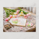 Recherche de palette de peinture cartes postales Fleurs