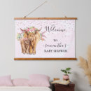 Zoek naar baby shower kunst Roze