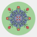 Zoek naar rode mandala stickers Floreel