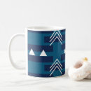 Recherche de motifs africains tasses Bleu