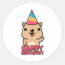 Zoek naar capybara stickers Woordspeling