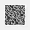 Recherche de dentelle noire serviettes Rose