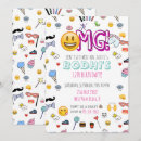 Zoek naar emoji uitnodigingen Trendy