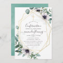 Recherche de floral confirmation invitations Typographie