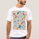 Recherche de motif abstrait tshirts Eau
