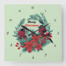 Recherche de joyeux noël horloges Couronne de noël