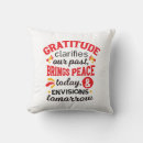Recherche de gratitude coussins Vibrations positives