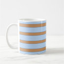 Zoek naar blauw patroon mokken Bruin