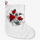 Recherche de gothique chaussette de noël Rouge