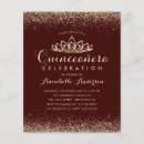 Recherche de couronne princesse invitations Quinceañera