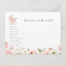 Recherche de rousse vœux cartes Baby shower fille