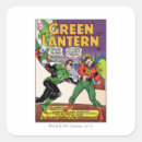 Recherche de logo vert lanterne autocollants Bandes dessinées dc