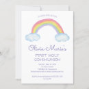 Recherche de arc en ciel coloré invitations Mignon