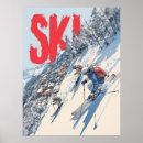 Recherche de adrenaline posters Ski alpin