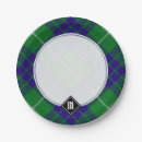 Recherche de tartan assiettes en papier Clan